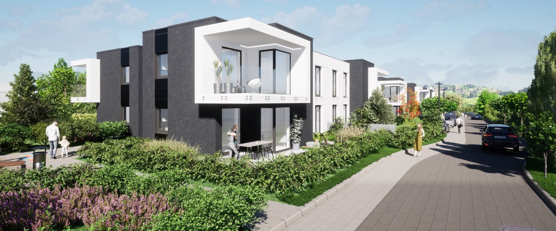 Wizualizacja osiedla Lunaris