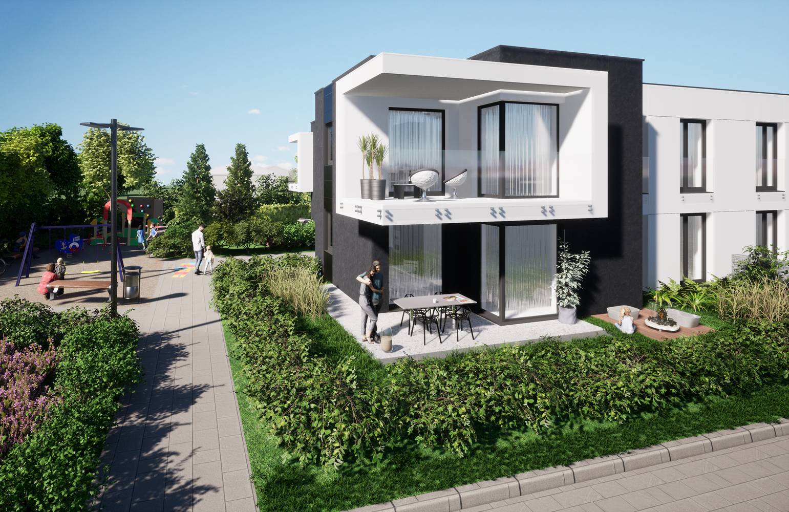 Wizualizacja osiedla Lunaris