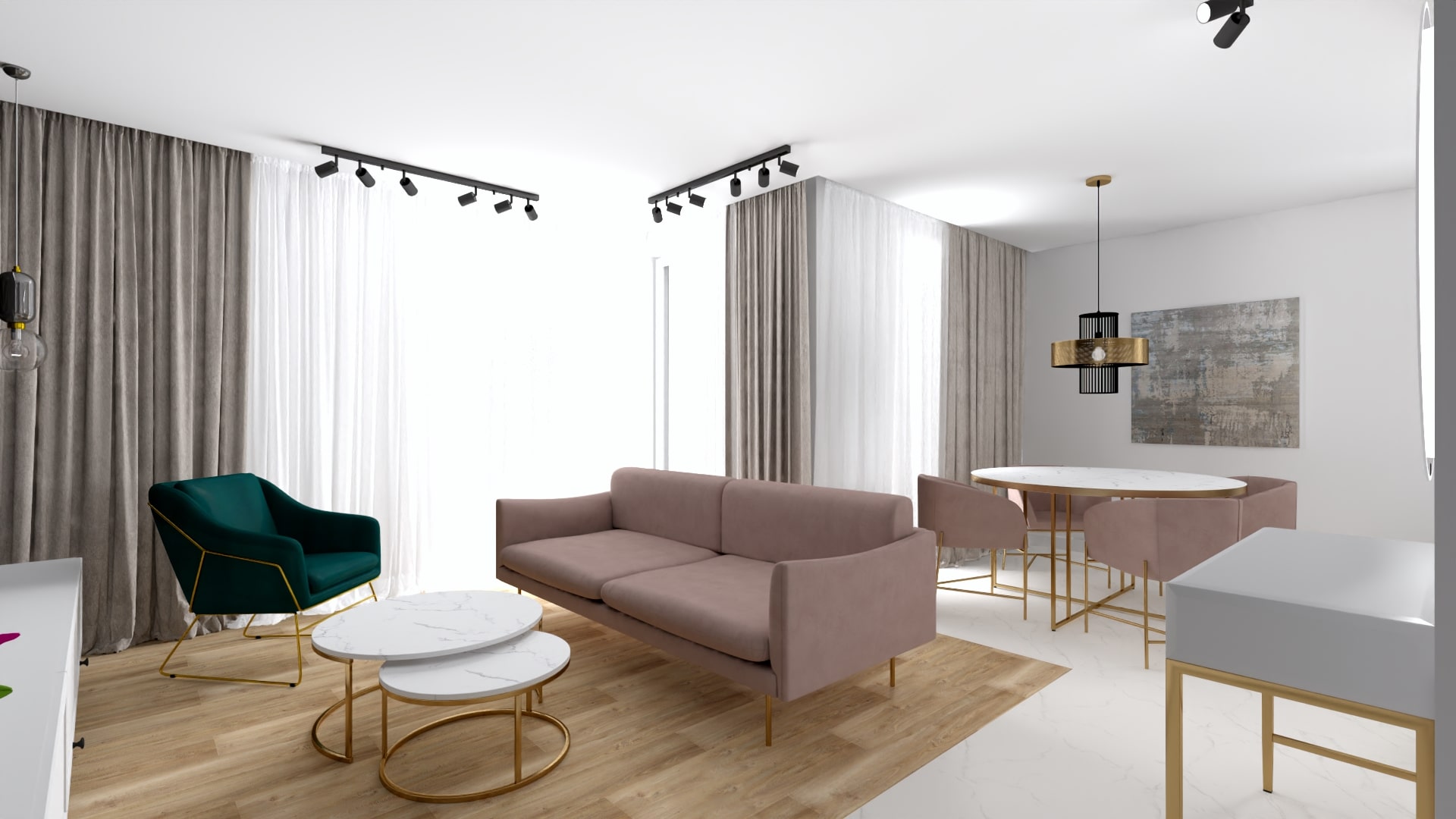 Wizualizacja osiedla Lunaris