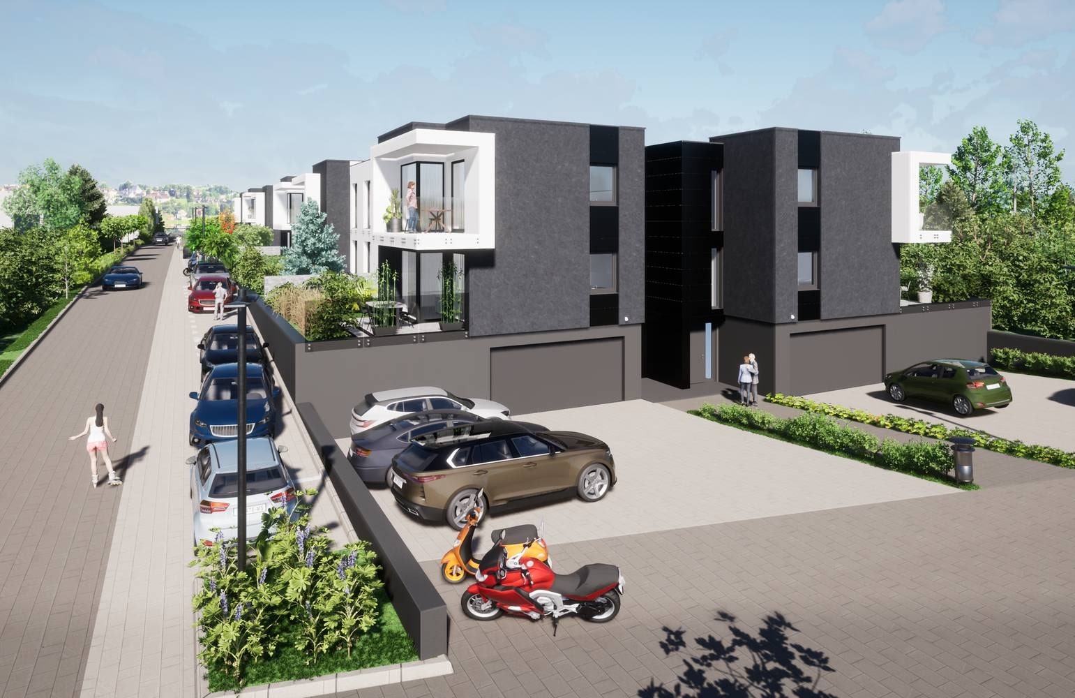 Wizualizacja osiedla Lunaris