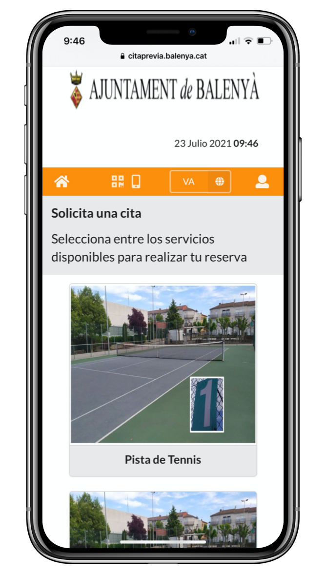 Aplikacja do rezerwacji kortów