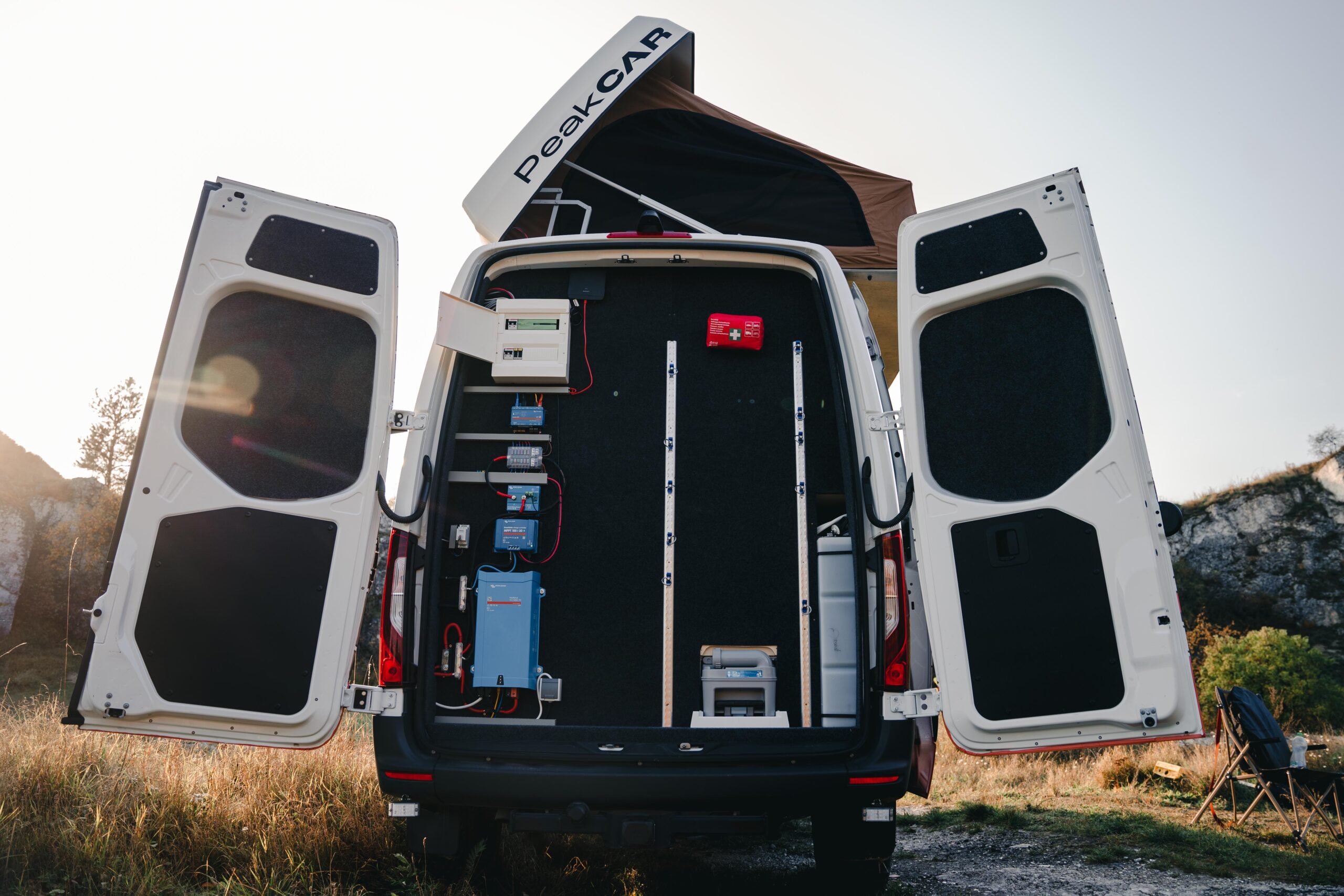 Zaplecze techniczne kampera