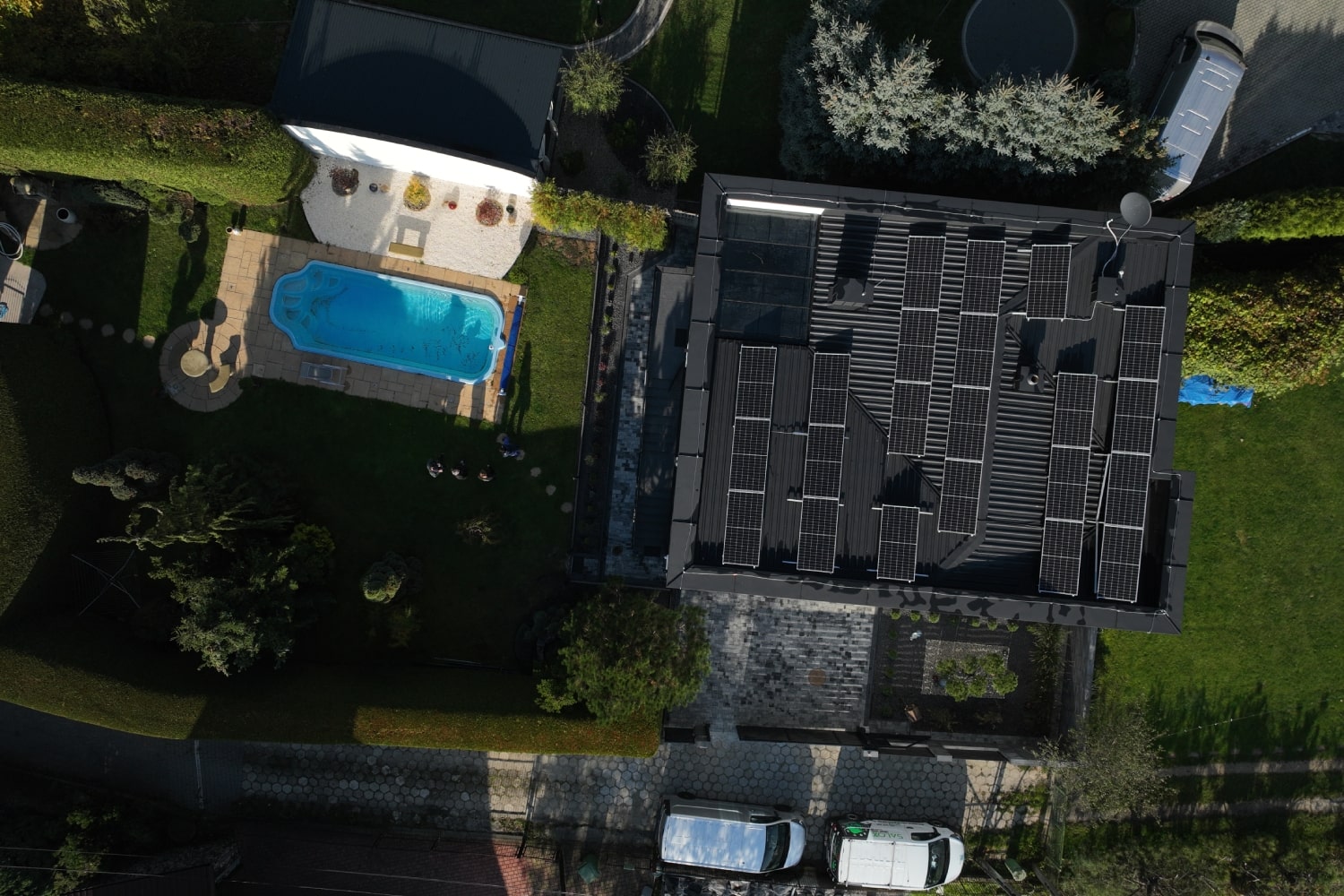 Instalacja fotowoltaiczna na dachu