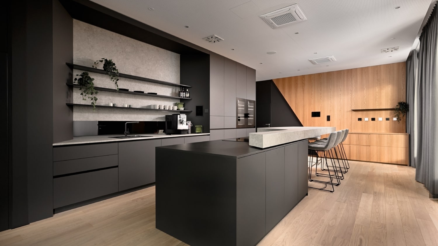 Showroom w biurze Loxone w Warszawie