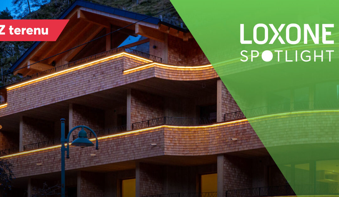 Hotel w narciarskim raju naszpikowany technologią Loxone