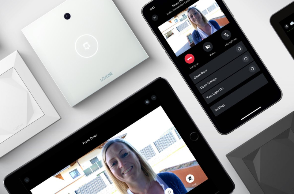 Produkty Loxone z zakresu dostępu do budynku