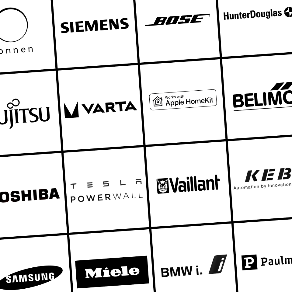 Loga szablonów z Loxone Library