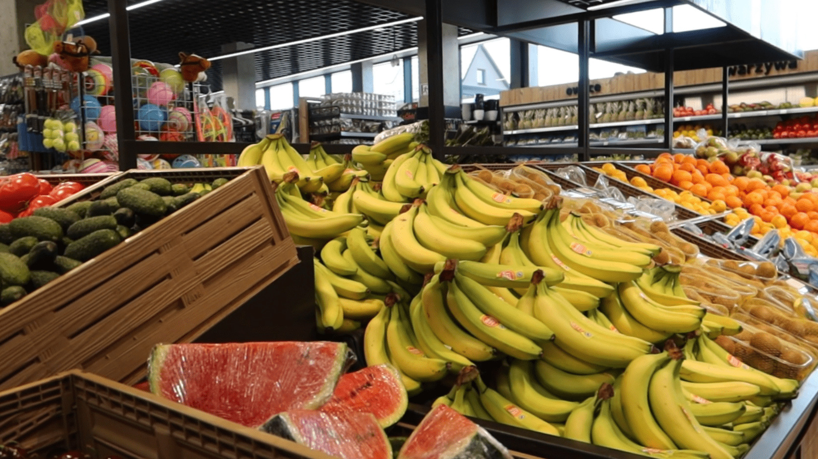 Sklep spożywczy Lewiatan w galerii Silla korzysta z wielu inteligentnych funkcji Loxone.