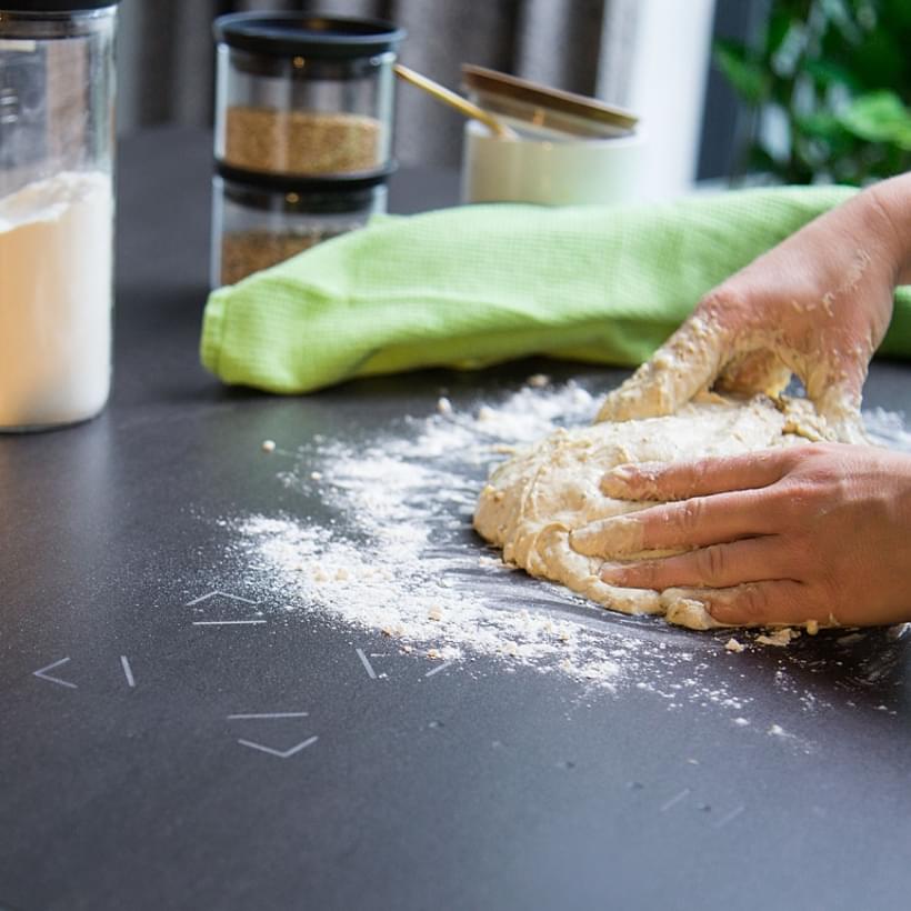 Touch Surface na wyspie kuchennej