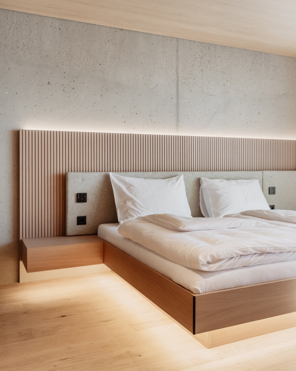 Pokój hotelowy w Loxone Campus