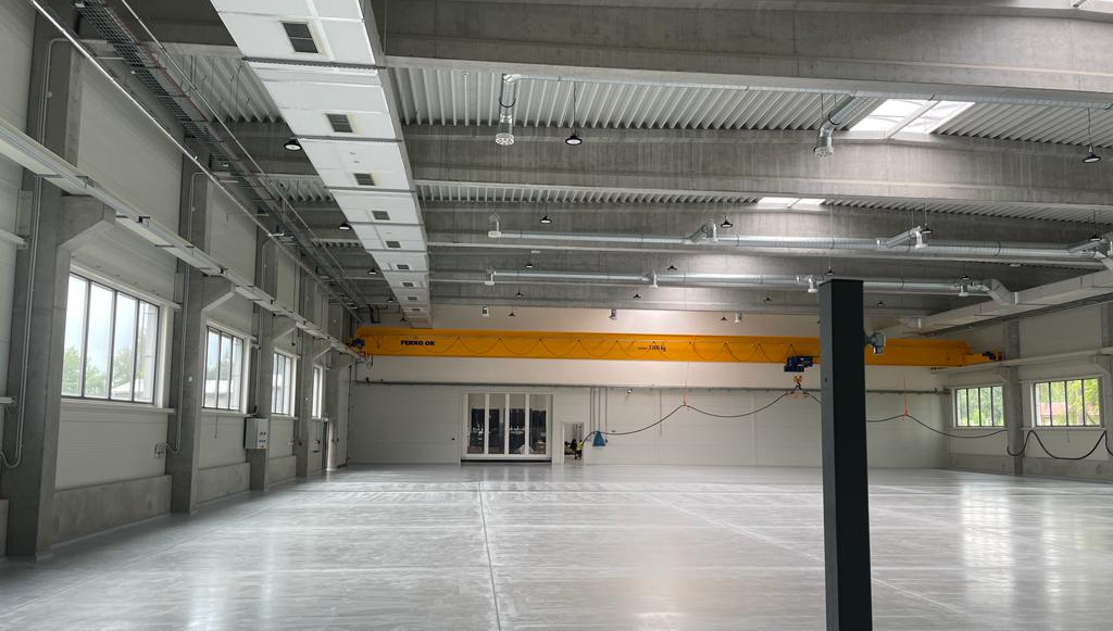 Ogrzewanie hali produkcyjnej