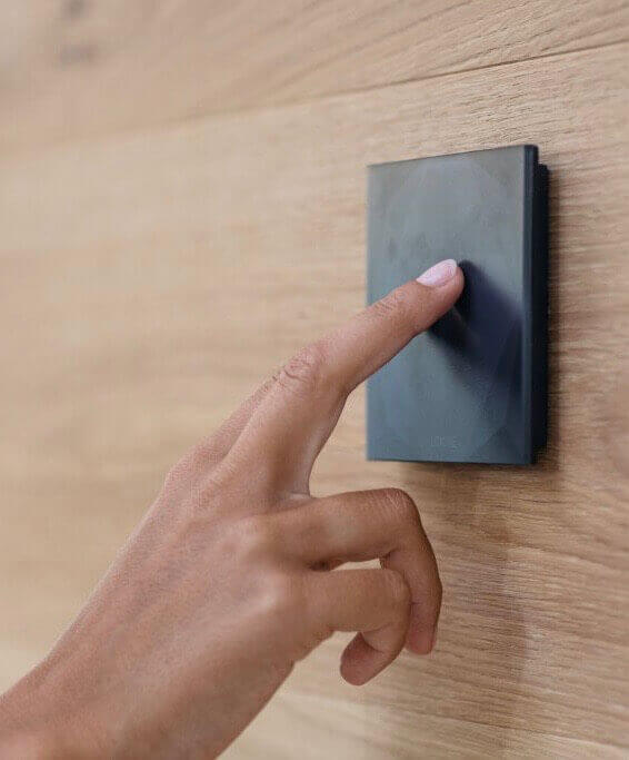 Pohľad na tlačidlo Touch Pure