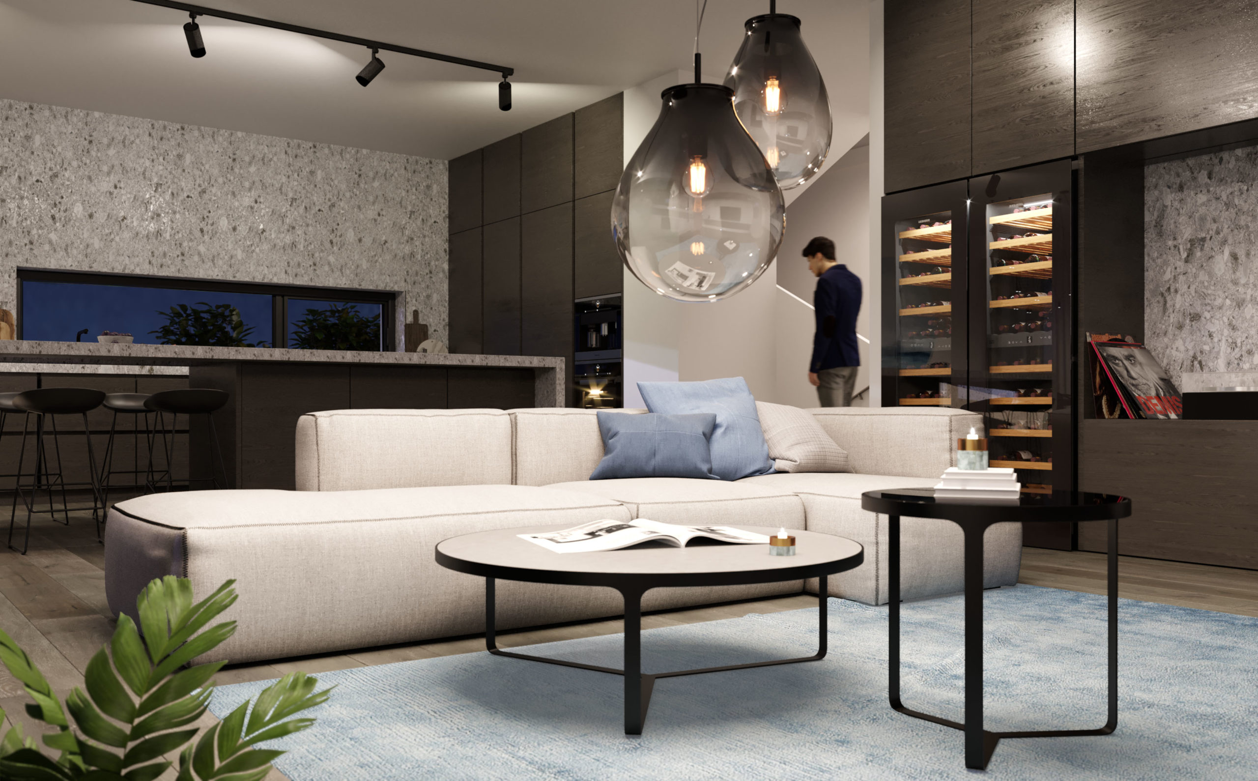 Obývačka plná luxusu