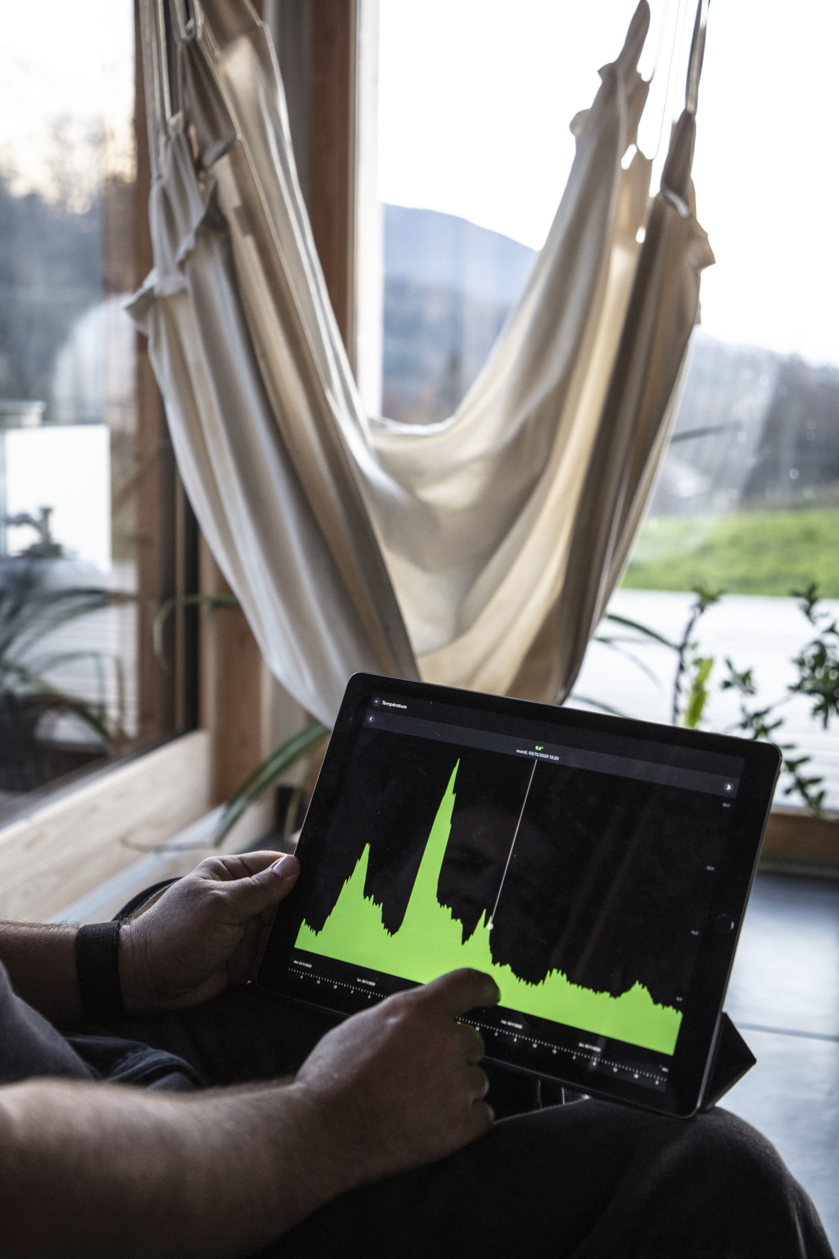 Rodina má prehľad o automatizovanej FV sieti na iPade