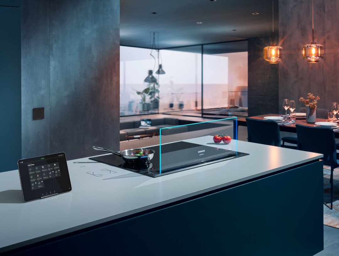 Šporák ovládaný pomocou Loxone a Home Connect