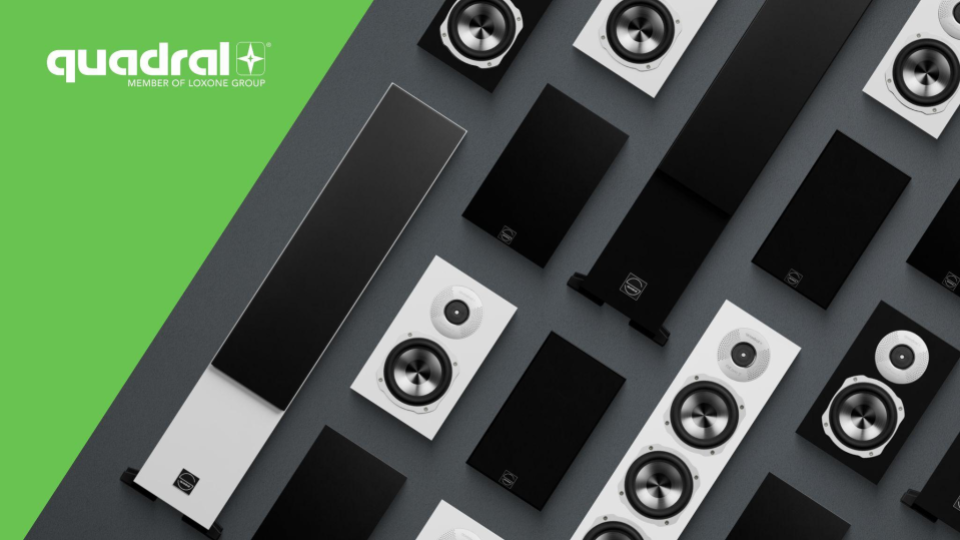 Počujete ten rozdiel: Viac ako 80 produktov quadral teraz ponúka Loxone