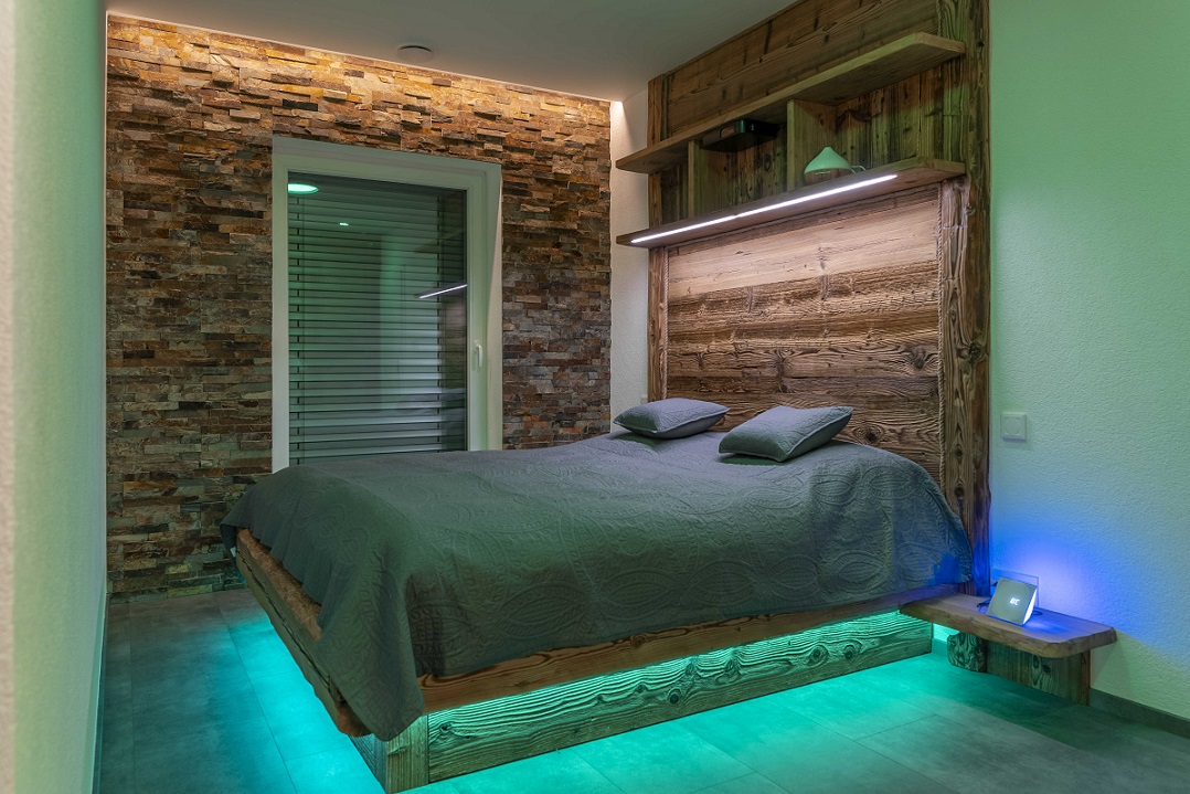 Spálňa v showroome HElektronik