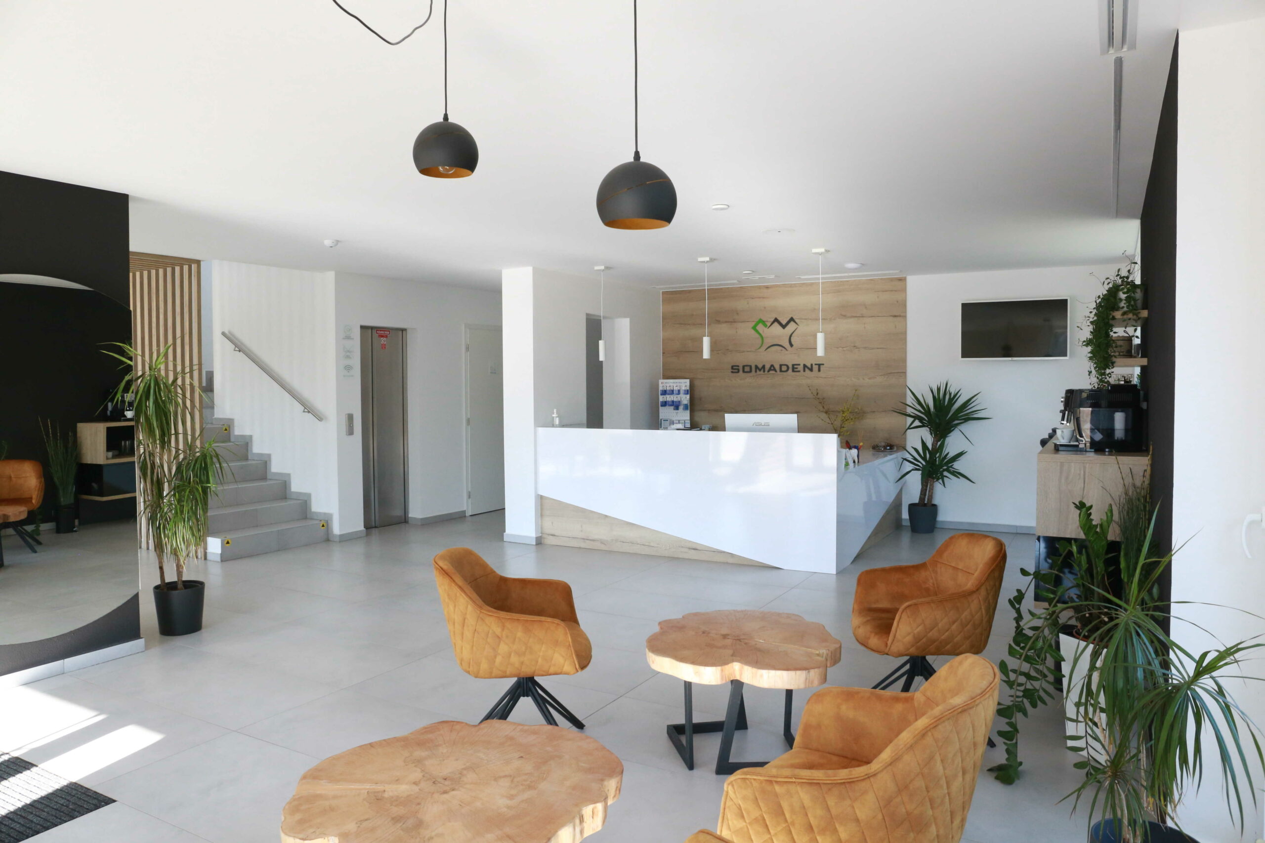 Recepcia kliniky Somadent