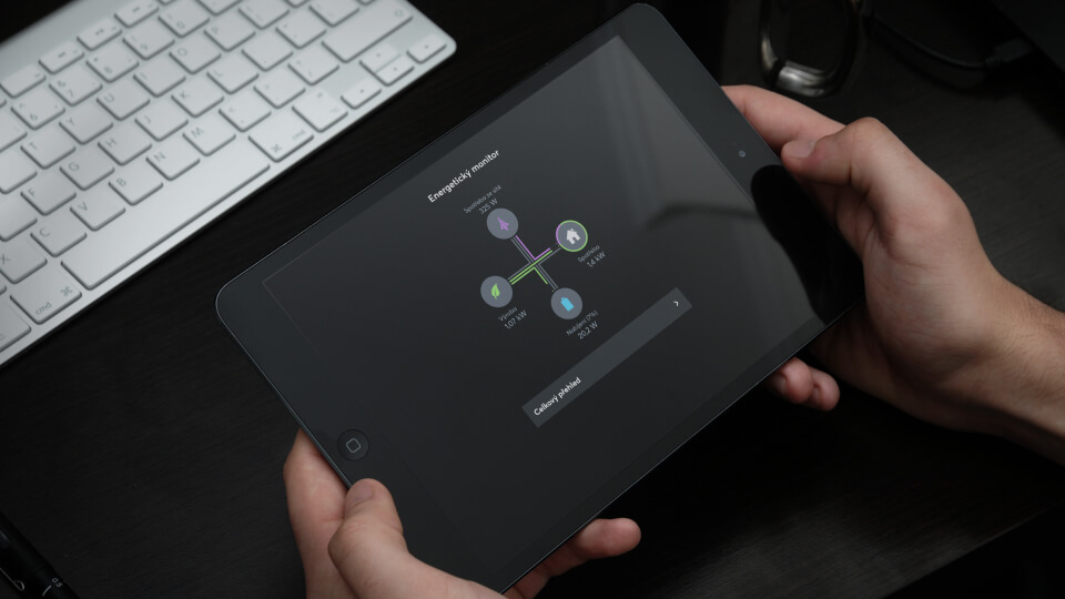 Prehľad energií v iPade