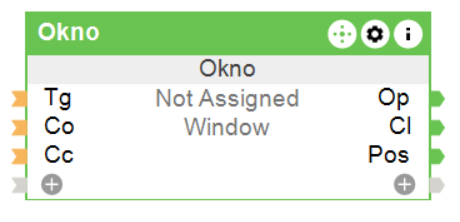 Funkčný blok "Okno" (Window)