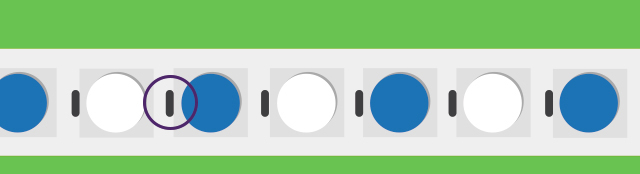 Rezistory na LED pásikoch