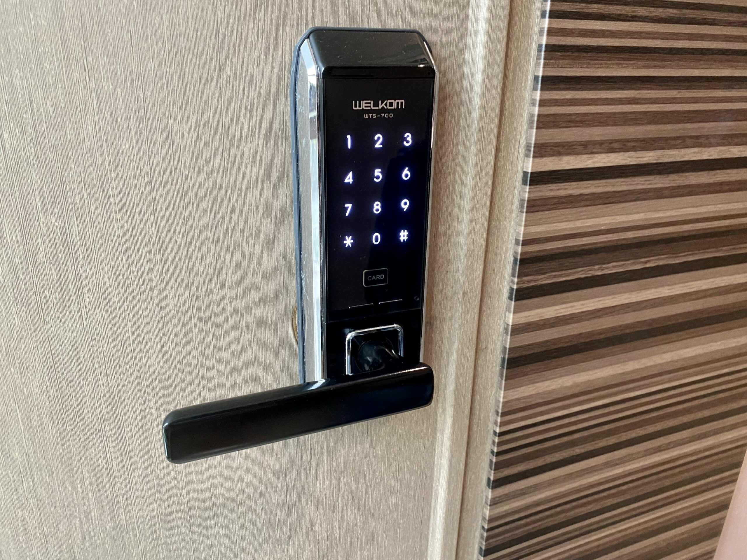 Kľučka so zámkom na kód