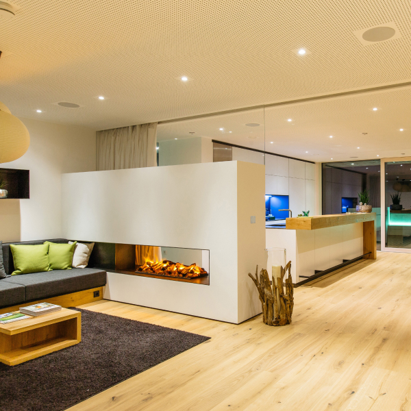 Showroom s inteligentnou automatizáciou Loxone