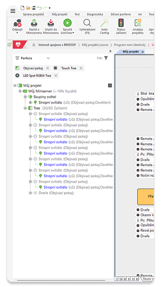 filtre Loxone Config