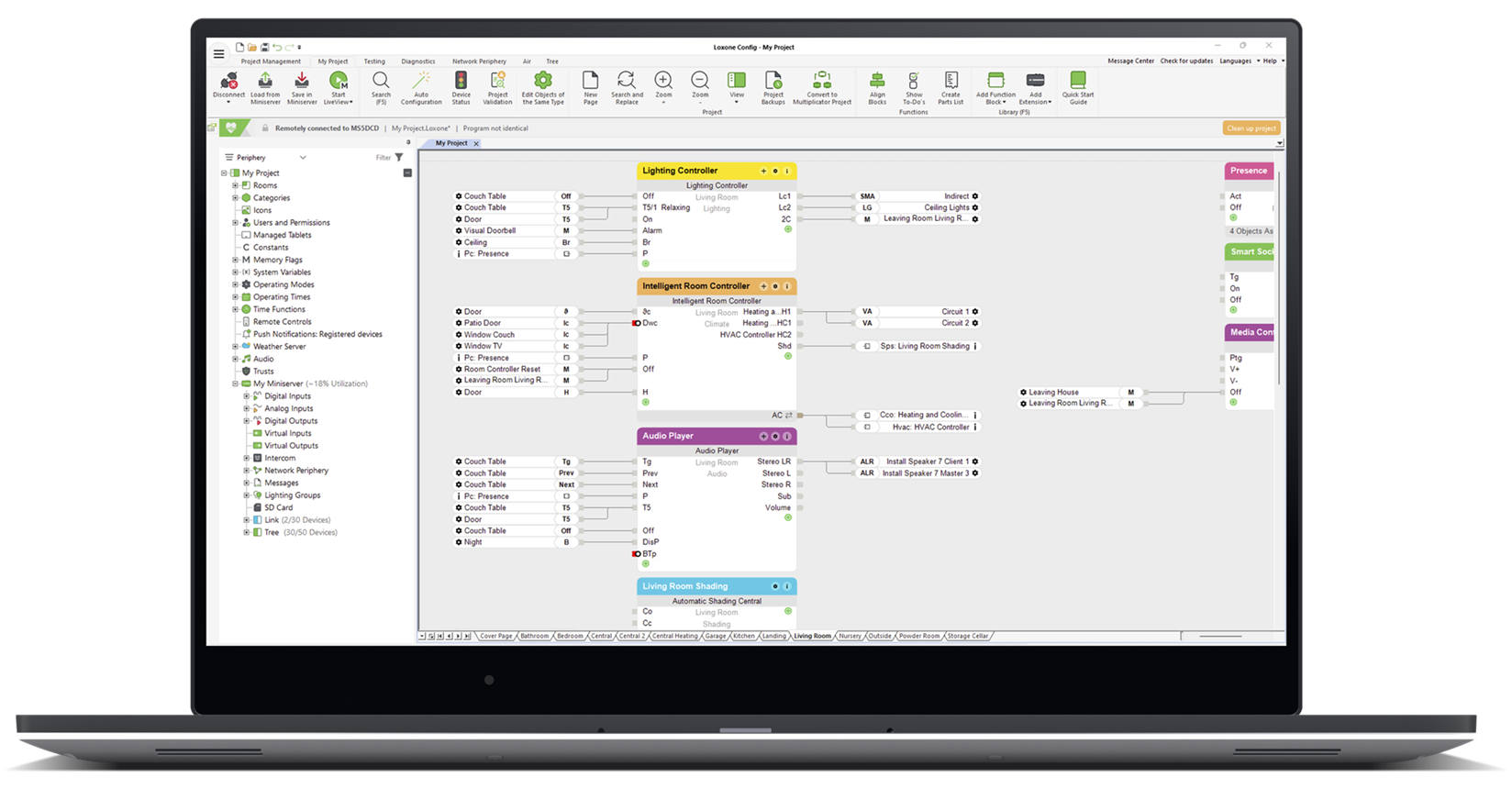 Notebook Config Loxone
