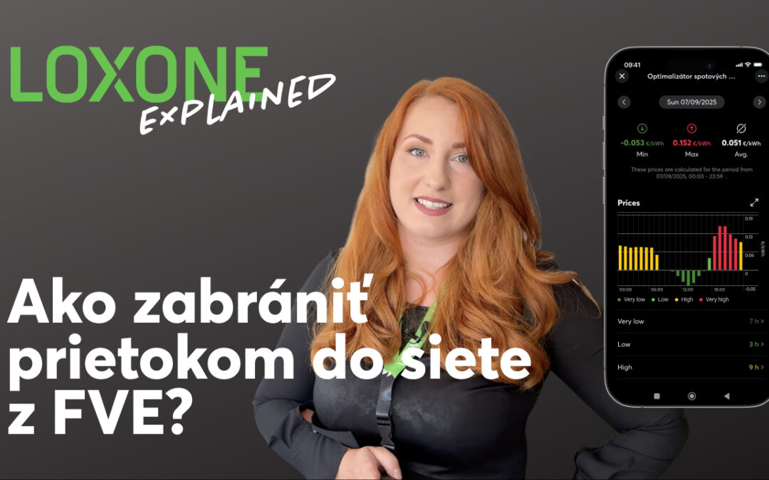 Záporný spot: Ako zabrániť prietokom do siete z FVE?