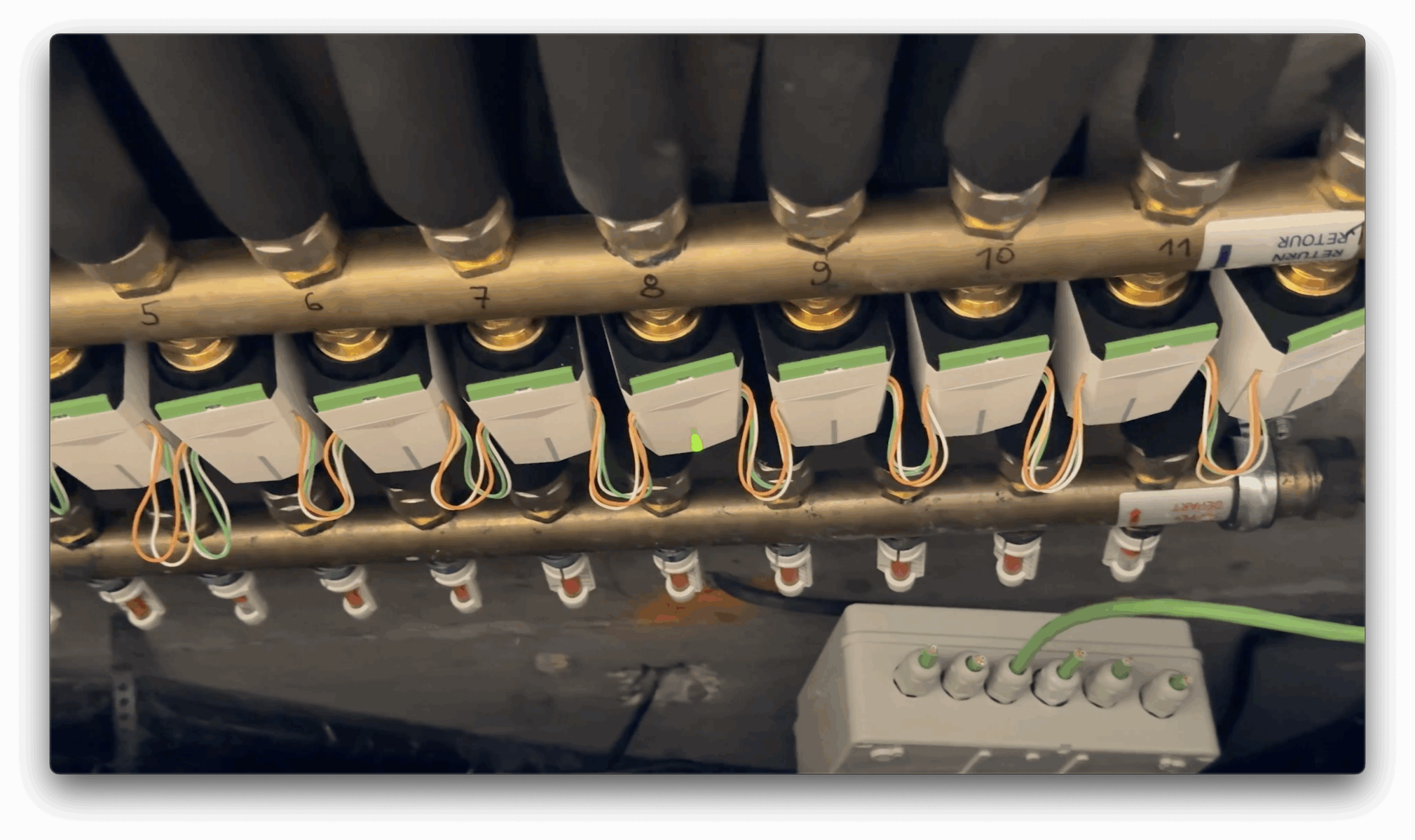 Ovládanie kúrenia cez Loxone Hlavice