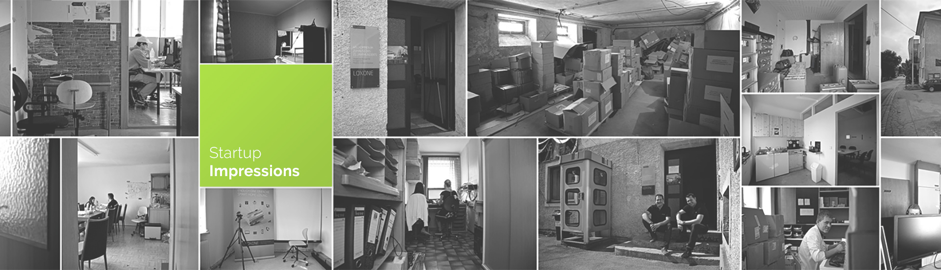 Loxone'un ilk zamanlarından görüntüler